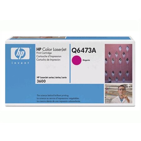 Hp HEWLETT PACKARD HP Color LaserJet 3600 Magenta Crtg Q6473A Q6473A